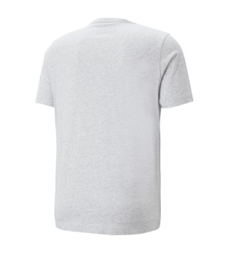 Puma T-shirt Essentials+2 kleuren logo grijs