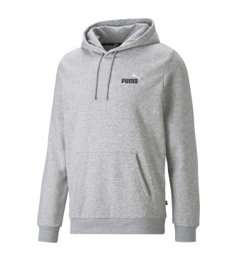 Puma Sweatshirt Essentials+ met grijs tweekleurig logo