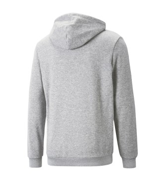 Puma Sweatshirt Essentials+ com logtipo bicolor cinzento