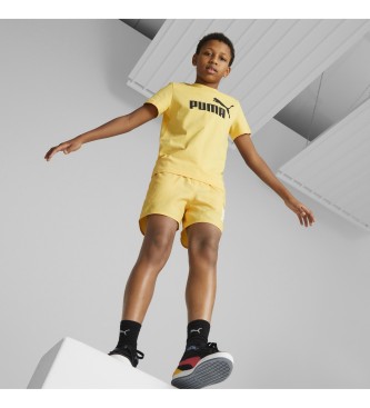 Puma Short Essential Logolab yellow accessories best brands - and designer shoes ESD shoes fashion, and Store - footwear