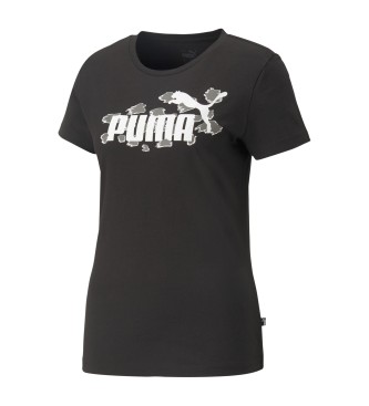 Puma T-shirt Ess+ Animal preto