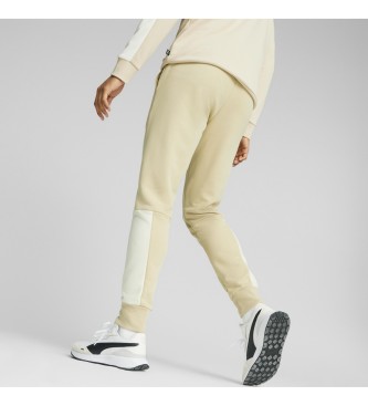 Puma Essential Tape beige trousers