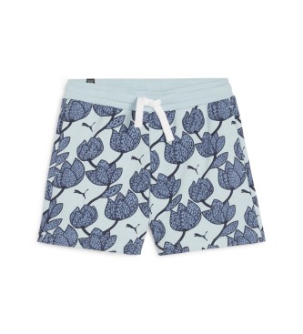 Puma Shorts Blossom azul