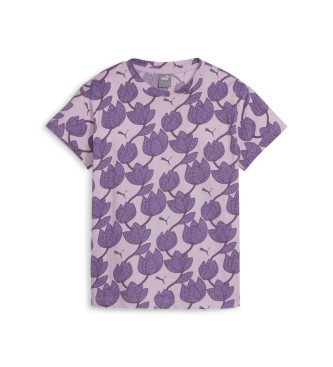 Puma T-shirt Blossom lilas