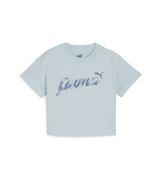 Puma T-shirt curta Blossom azul