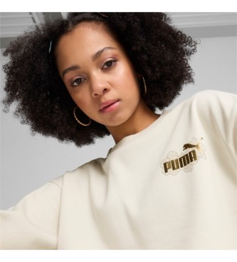 Puma Sweatshirt ESS+ Class Act Crew beige