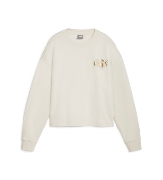 Puma Sweatshirt ESS+ Class Act Crew beige