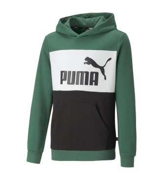 Puma Sudadera Essential Colorblock Hoodie verde