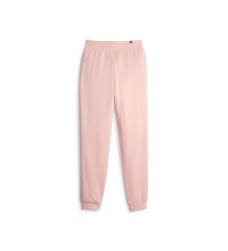Puma Essentials+ Calças bordadas cor-de-rosa