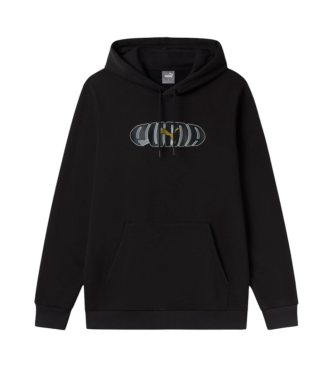 Puma Sudadera ESS+ Graphic negro