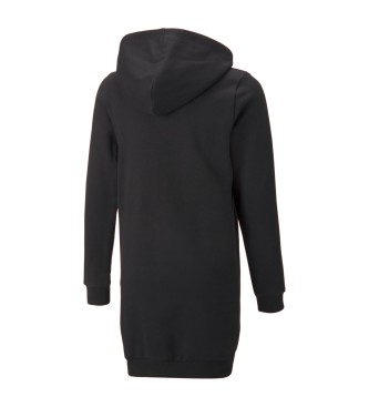 Puma Essential Logo-Kapuzenkleid schwarz