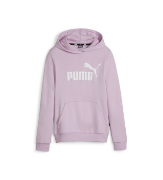 Puma Bluza z kapturem Essentials Logo różowa