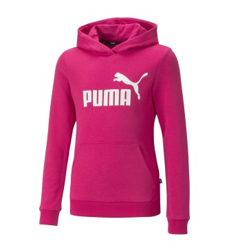 Puma Felpa rosa con logo Essential