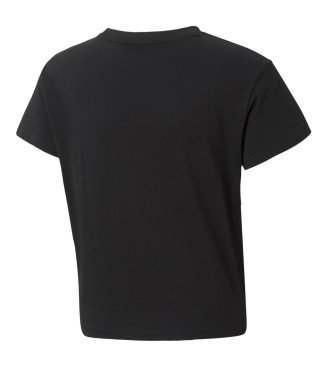 Puma Essential Logo geknoopt T-shirt zwart