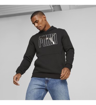 Puma Sweatshirt Ess+ Logo Lab Holida black