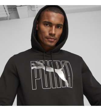 Puma Sweatshirt Ess+ Logo Lab Holida black