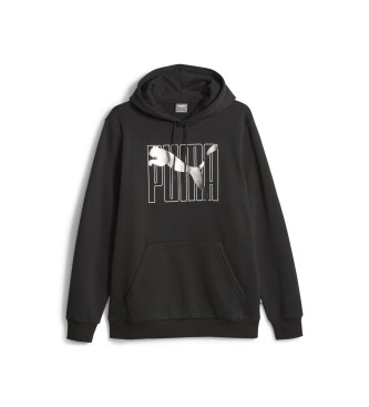 Puma Sweatshirt Ess+ Logo Lab Holida schwarz