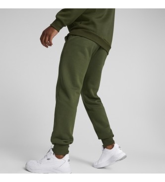 Puma Trousers Essentials Logo green