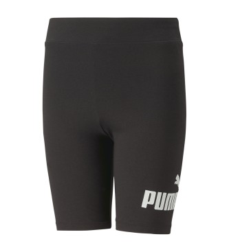 Puma Krótkie legginsy Essentials+ Logo czarne