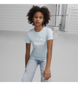Puma T-shirt com logtipo Essentials azul