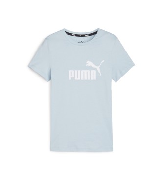 Puma Essentials T-shirt med logotyp bl