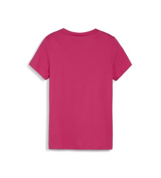 Puma T-shirt Essentials Logo rose