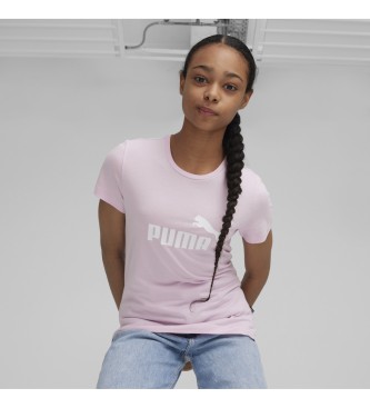 Puma Essentials Logo-T-Shirt rosa