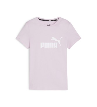 Puma Camiseta Essentials Logo rosa
