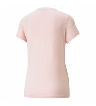 Puma Camiseta ESS Logo rosa