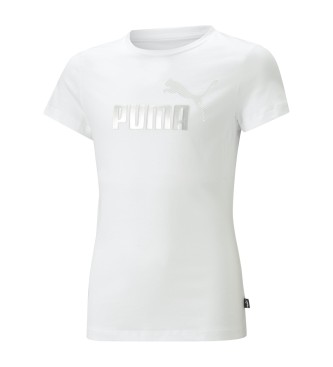Puma Ess+ zeemeermin grafisch T-shirt wit