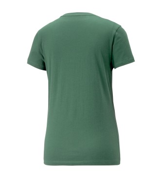 Puma Camiseta Essential Metallic Logo verde