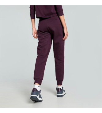 Puma ESS+ Pantaloni lilla metallizzato