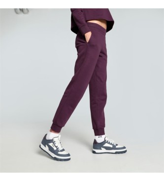 Puma ESS+ Pantaloni lilla metallizzato