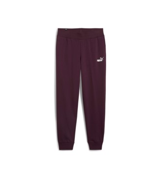 Puma ESS+ Pantaloni lilla metallizzato