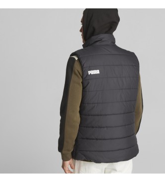 Puma Essentials quilted waistcoat black