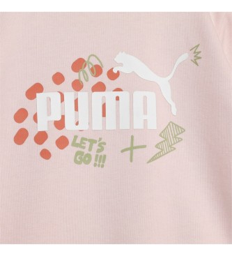 Puma Fato de treino ESS+ FC cor-de-rosa