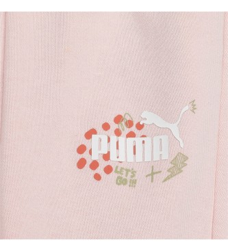 Puma Fato de treino ESS+ FC cor-de-rosa