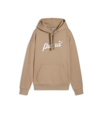 Puma Sudadera ESS+ Script F beige