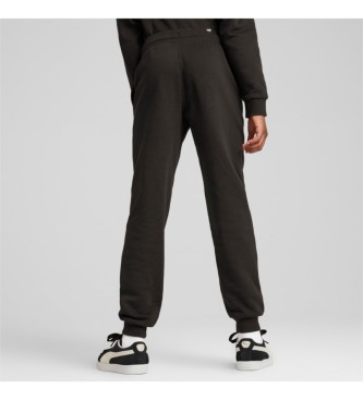 Puma Pantaln de punto ESS+ Script Metallic negro