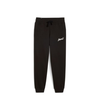 Puma Pantaln ESS+ Script FL negro