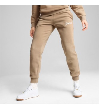 Puma Pantaln ESS+ Script FL beige