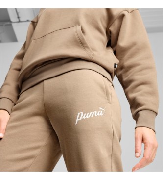 Puma Pantaln ESS+ Script FL beige