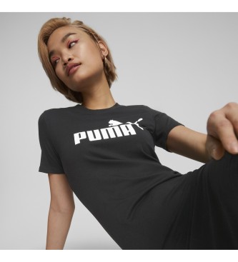 Puma Vestido ajustado Essentials negro
