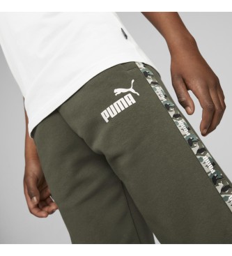 Puma Pantalon Essential Tape Camo vert 