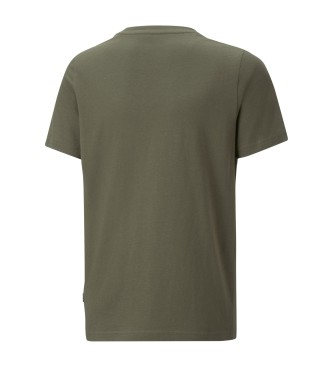Puma Ess Tape Camo T-shirt groen