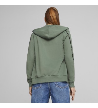 Puma Essential Tape green sweatshirt - ESD Store fashion, footwear