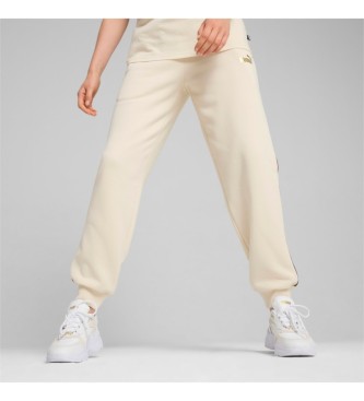 Puma Ess Tape minimal trousers beige goal