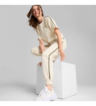 Puma Ess Tape minimal trousers beige goal