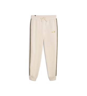 Puma Ess Tape minimal trousers beige goal