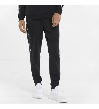 Puma Pantalones deportivos Essentials+ con cinta negro